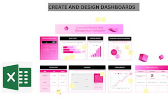 create google and excel sheets KPI dashboards