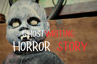 ghostwrite horror story, true crime script, scary story, thriller, mystery