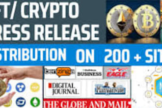 distribute crypto press release write and distribute crypto press release