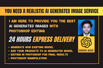 add your product in realistic ai generated photo