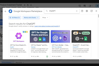 make ai website for your business using chatgpt and deepseek into google sheets