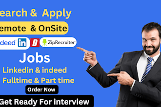 search and apply for remote or onsite jobs for you
