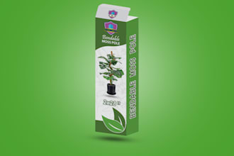 do packaging design, box design, label design, food packaging, and mailer