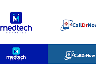 do minimalist medical logo design