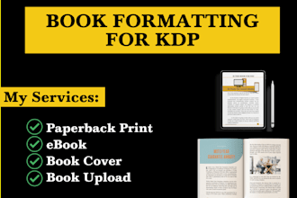kdp book formatting, amazon kdp book formatting for amazon kdp book publishing