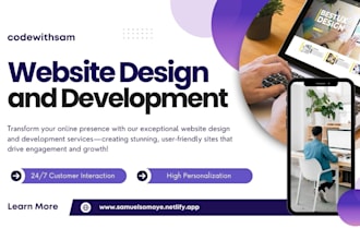 design wordpress websites for small agencies or create portfolio sites