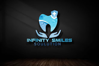 do clinic medical wellness dental healthcare logo design