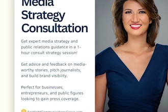 be your media strategy and public relations consultant