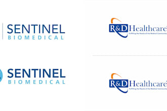modern medical clinic logo design