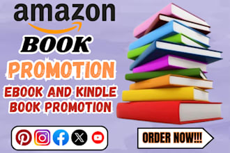 viral amazon book promotion, kindle book marketing and ebook advertising