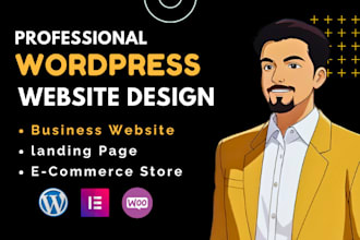 create a stunning elementor wordpress website with fast loading speed