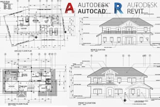 design your 2d floor plan, autocad home plan, framing plan or foundation plan