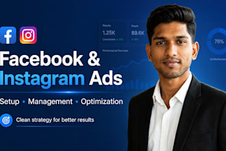 set up and manage facebook and instagram ad campaigns