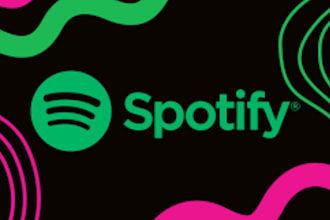 increase 1 million spotify promotion followers monthly listener playlist, stream