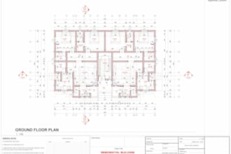 do your floor plans in autocad 2d