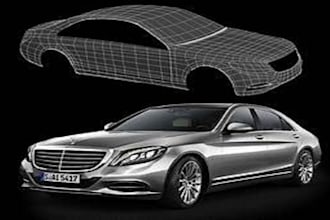 3d car modeling for 3d printing and games development stl