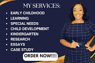 do early childhood learning, special needs, child development and kindergarten