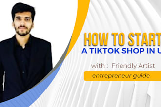 setup tiktok shop UK, manage your account, and list products professionally