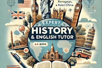 teach you history and english