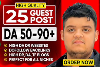 write high da guest post backlinks with SEO quality guest posting service