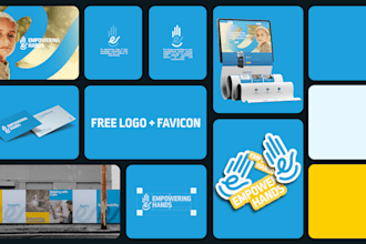 design a minimal logo and favicon for web and mobile