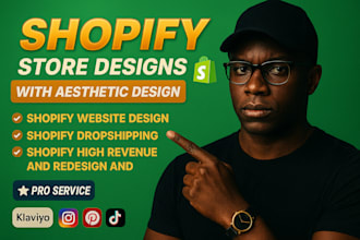 design, redesign shopify store, shopify dropshipping design with shrine theme