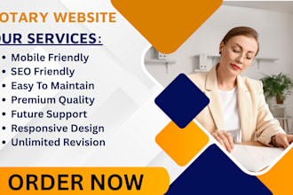 design notary website notary landing page landing page wordpress