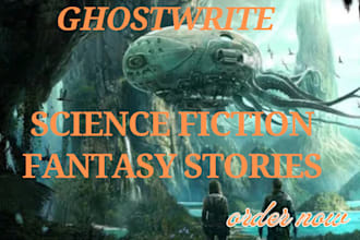ghostwrite or rewrite fantasy story science fiction ebook