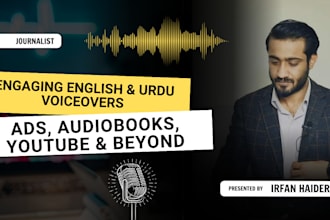 deliver captivating voiceovers ads audiobooks youtube
