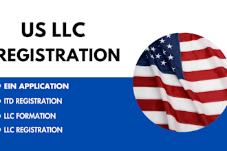 do US llc registration, uk ltd company, ein, boi report, itin, dissolve llc