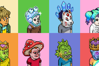 design custom nft art, unique nft meme art and generate collection with metadata