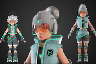 design cute 3d model, toy animal character modeling cartoon style and rendering