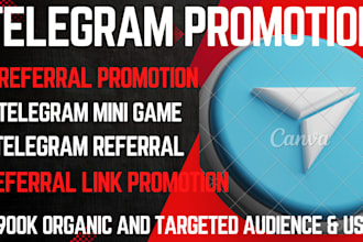 add real 900k mini game user telegram promotion telegram referral link promotion