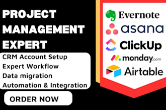 do asana evernote teams monday crm clickup hive clicktime crm zapier integration