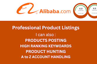 do alibaba product postings alibaba ads bulk listings
