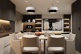 do architecture, interior and  extrior design