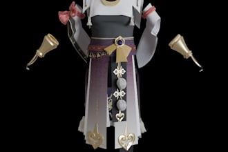 create a high quality 3d model for your cosplay prop