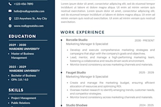 create a professional resume, cover letter, linkedln profile that gets you hired