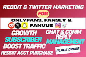 do onlyfans promotion marketing, page chatter management, fanvue growth agency