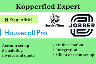 setup jobber jobnimbus companycan housecallpro servicetitan fieldpulse jobtread