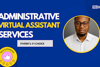 be your personal administrative virtual assistant