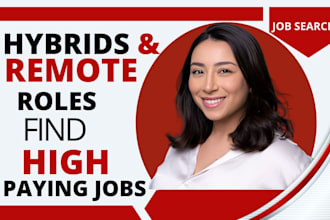 find job and apply for high paying jobs, including remote and hybrid roles