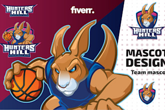 design an amazing logo for your team, sports or events