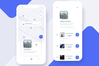 do tourist app, travel app, event app, school attendance app, clone airbnb app
