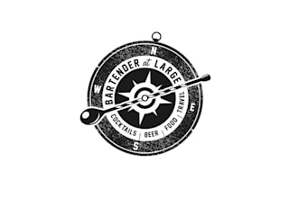 design cocktails beer food travel logo