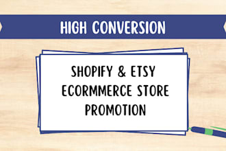 do shopify marketing, shopify etsy promotion, ebay shopify etsy website traffic