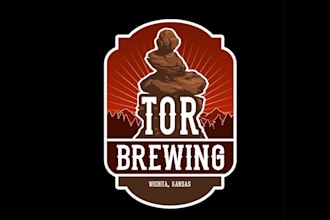 design awesome bar beer brewery logo