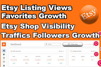 do etsy marketing to grow traffics favorites admires sales