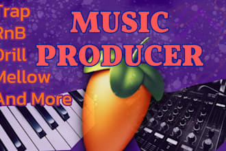 produce and mix high quality trap and drill beats for cheap
