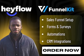 build heyflow high converting funnels and forms with funnelkit jotform heyflow